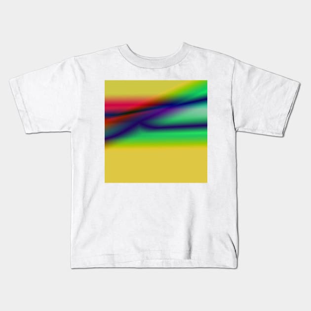 multicolored texture art Kids T-Shirt by Artistic_st